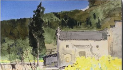 杜拙水彩作品赏 - 图画吧TUHUABA