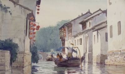 杜拙水彩作品赏 - 图画吧TUHUABA