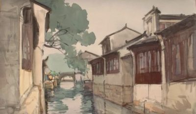 杜拙水彩作品赏 - 图画吧TUHUABA