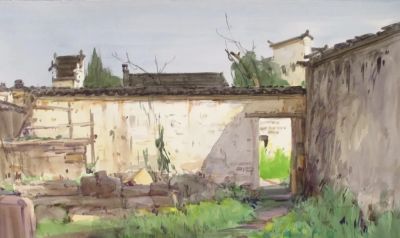 杜拙水彩作品赏 - 图画吧TUHUABA