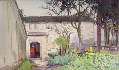 杜拙水彩作品赏 - 图画吧TUHUABA