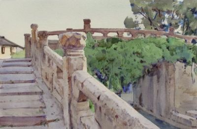 杜拙水彩作品赏 - 图画吧TUHUABA