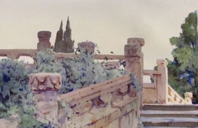 杜拙水彩作品赏 - 图画吧TUHUABA