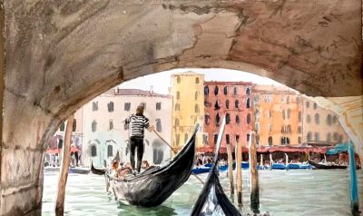 杜拙水彩作品赏 - 图画吧TUHUABA