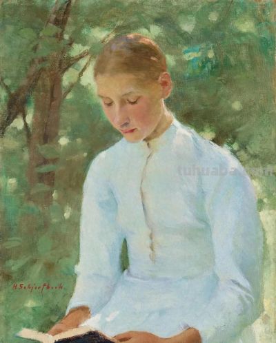 一生嫁给了绘画｜芬兰女画家海伦·谢尔夫贝克油画水彩画欣赏 - 今日头条