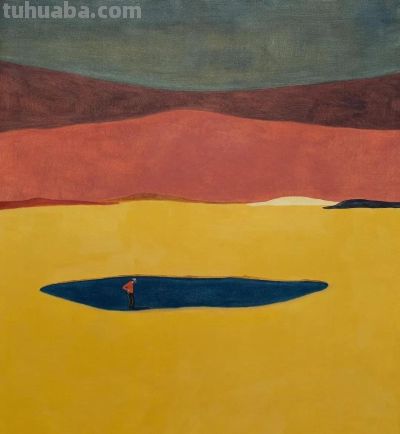 诗意的孤寂意境｜巴塞罗那当代画家Guim Tio Zarraluki油画作品欣赏 - 图画吧TUHUABA