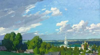 19幅 Alexander Tyshchenko风景油画 - 图画吧TUHUABA