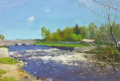 19幅 Alexander Tyshchenko风景油画 - 图画吧TUHUABA