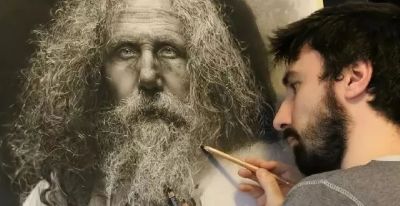 超级素描，写实的生命：意大利画家伊曼纽尔的高清作品 - 图画吧TUHUABA