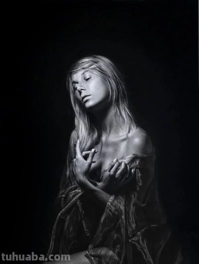 超级素描，写实的生命：意大利画家伊曼纽尔的高清作品 - 图画吧TUHUABA