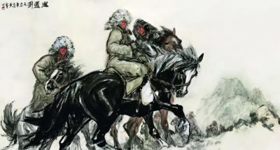 《国画的细节》 139 ：速写绘边疆，黄胄何以传神？ - 图画吧TUHUABA