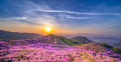 夕阳咋拍好看，风景咋拍好看，10个摄影技巧，让你生活更艺术 - 图画吧TUHUABA