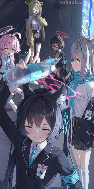 二次元动漫全屏锁屏壁纸 - 图画吧TUHUABA