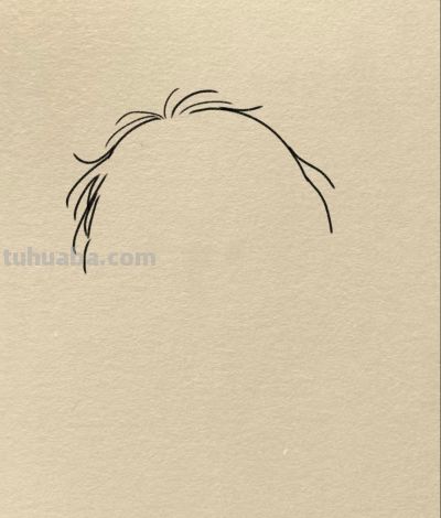 小情绪飘云中丨浅忆微凉可爱的小女孩简笔画分享 - 图画吧TUHUABA