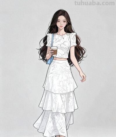 时尚穿搭插画 | 气质穿搭分享💐💐 - 今日头条