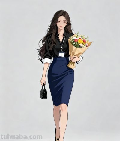 时尚穿搭插画 | 气质穿搭分享💐💐 - 图画吧TUHUABA