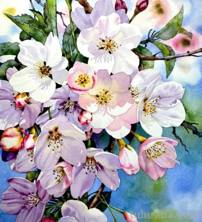 水彩笔下的绘画却美翻一大批人！这强悍技法，深深的看跪了！ - 图画吧TUHUABA