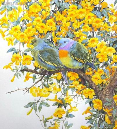 水彩笔下的绘画却美翻一大批人！这强悍技法，深深的看跪了！ - 图画吧TUHUABA