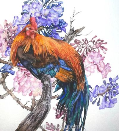 水彩笔下的绘画却美翻一大批人！这强悍技法，深深的看跪了！ - 图画吧TUHUABA