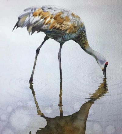 水彩笔下的绘画却美翻一大批人！这强悍技法，深深的看跪了！ - 图画吧TUHUABA