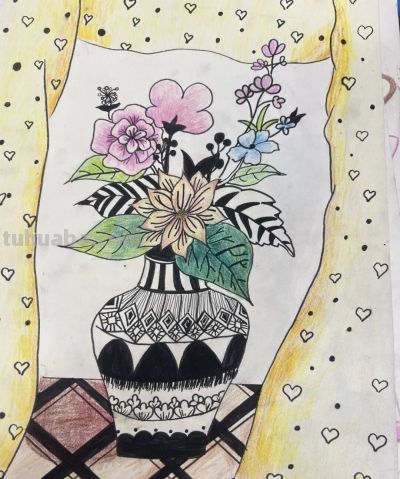 “瑜”画有约||学生个人微画展 - 图画吧TUHUABA