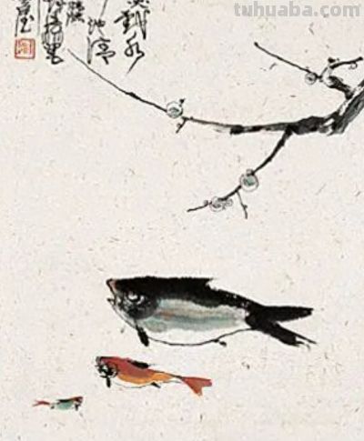 《芥子园画谱》里的鱼类画，艺术与自然的完美“水”融！ - 今日头条