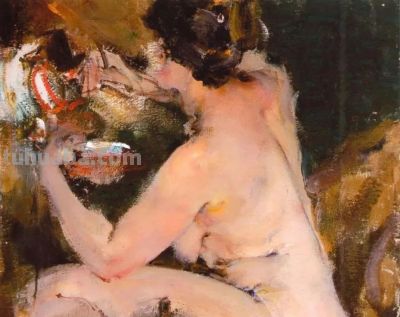 尼古拉·费欣 | 油画人体作品（高清） - 图画吧TUHUABA