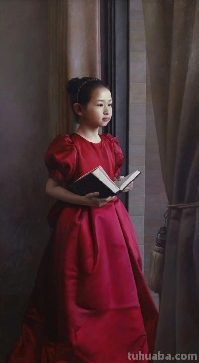 22幅 国内外画家人物肖像作品欣赏 - 图画吧TUHUABA