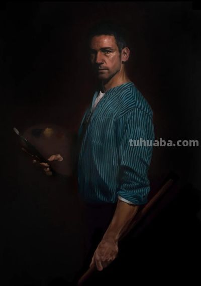 22幅 国内外画家人物肖像作品欣赏 - 图画吧TUHUABA