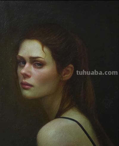 22幅 国内外画家人物肖像作品欣赏 - 图画吧TUHUABA