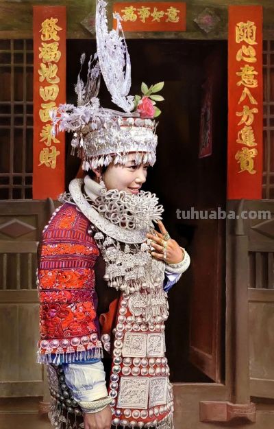 22幅 国内外画家人物肖像作品欣赏 - 图画吧TUHUABA