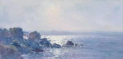 唯美意境花卉风景油画｜当代画家塔莱贝克·穆瑟曼库洛夫作品欣赏 - 图画吧TUHUABA