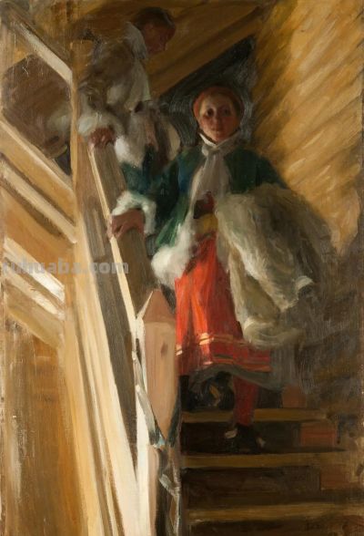 瑞典艺术大师，佐恩人物作品精选19幅 - 图画吧TUHUABA