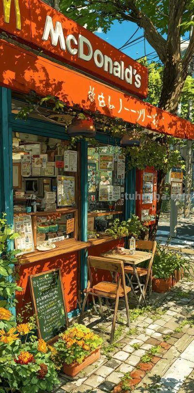 治愈系插画壁纸｜动漫风好喜欢 - 图画吧TUHUABA