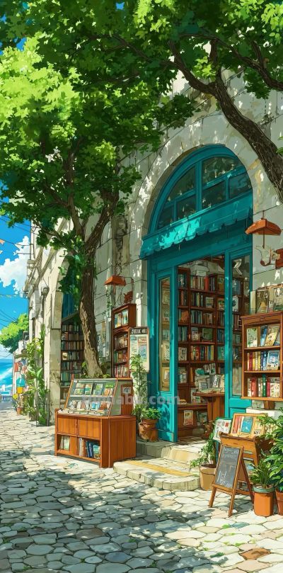 治愈系插画壁纸｜动漫风好喜欢 - 图画吧TUHUABA