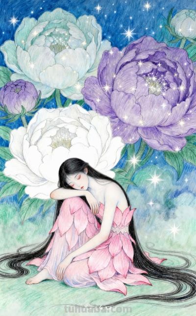 花下仙娥闭目凝思 清辉绕身 仙气盈然丨雪糕Ai画画花精灵插画分享 - 今日头条 花下仙娥闭目凝思 清辉绕身 仙气盈然丨雪糕Ai画画花精灵插画分享 - 图画吧TUHUABA