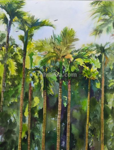 美丽万宁 | 水彩画中的南燕湾美景 - 图画吧TUHUABA