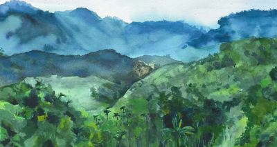 美丽万宁 | 水彩画中的南燕湾美景 - 图画吧TUHUABA