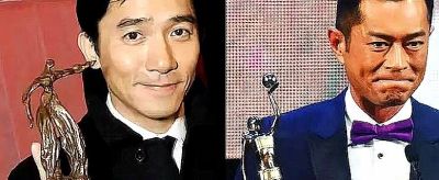 岁月两幅画梁朝伟自然老去对比古天乐医美痕迹 - 图画吧TUHUABA