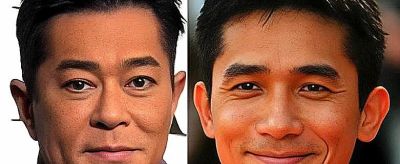 岁月两幅画梁朝伟自然老去对比古天乐医美痕迹 - 图画吧TUHUABA