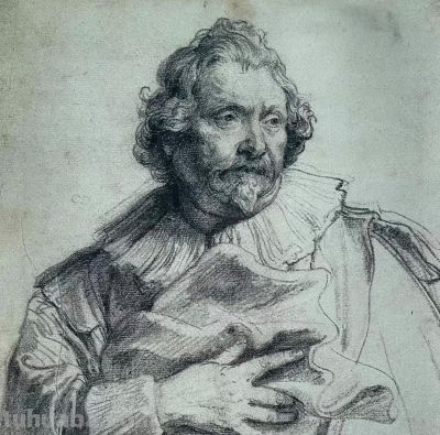 四个世纪不过时：凡·代克的素描，为何今天看依然震撼？ - 图画吧TUHUABA