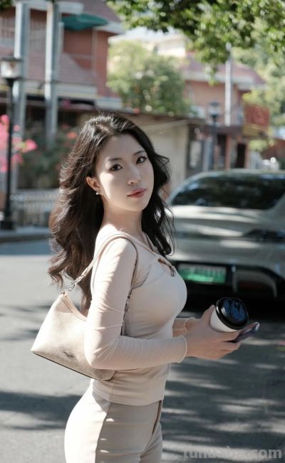 路边拍照7个小动作，松弛自然很漂亮，跟着拍照很出片 - 图画吧TUHUABA