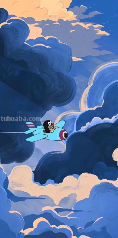 卡通与动漫手机壁纸一组 - 图画吧TUHUABA