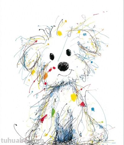 潦草小狗趣 简笔画里藏童真丨绘画师潦草风小狗插画头像分享 - 今日头条