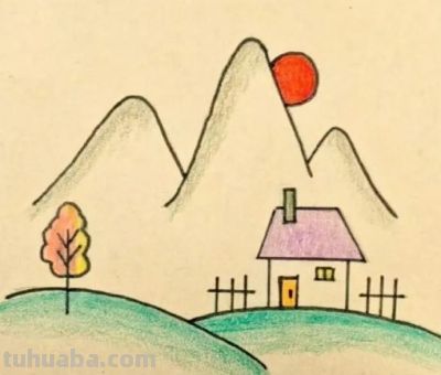 适合带孩子画的简笔画 - 图画吧TUHUABA