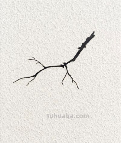 柿红秋意浓 心远自悠闲 静观天地宽丨燕子简笔画分享 - 图画吧TUHUABA