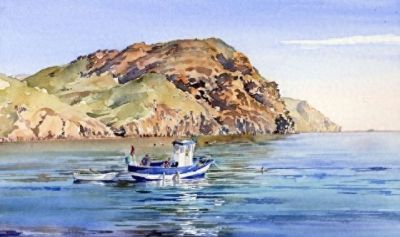 英国画家玛格丽特·梅里唯美风景水彩画欣赏 - 今日头条