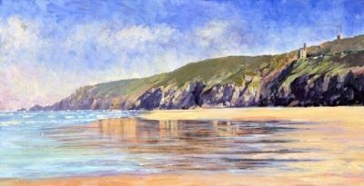 英国画家玛格丽特·梅里唯美风景水彩画欣赏 - 图画吧TUHUABA