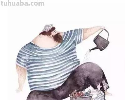 这14张满是父爱的水彩画，虽然简单，但把我看哭了...... - 图画吧TUHUABA