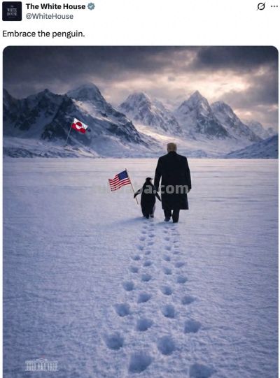 白宫发了一张图片，新华社回应一个动画，俄媒一天转发了3次 - 图画吧TUHUABA